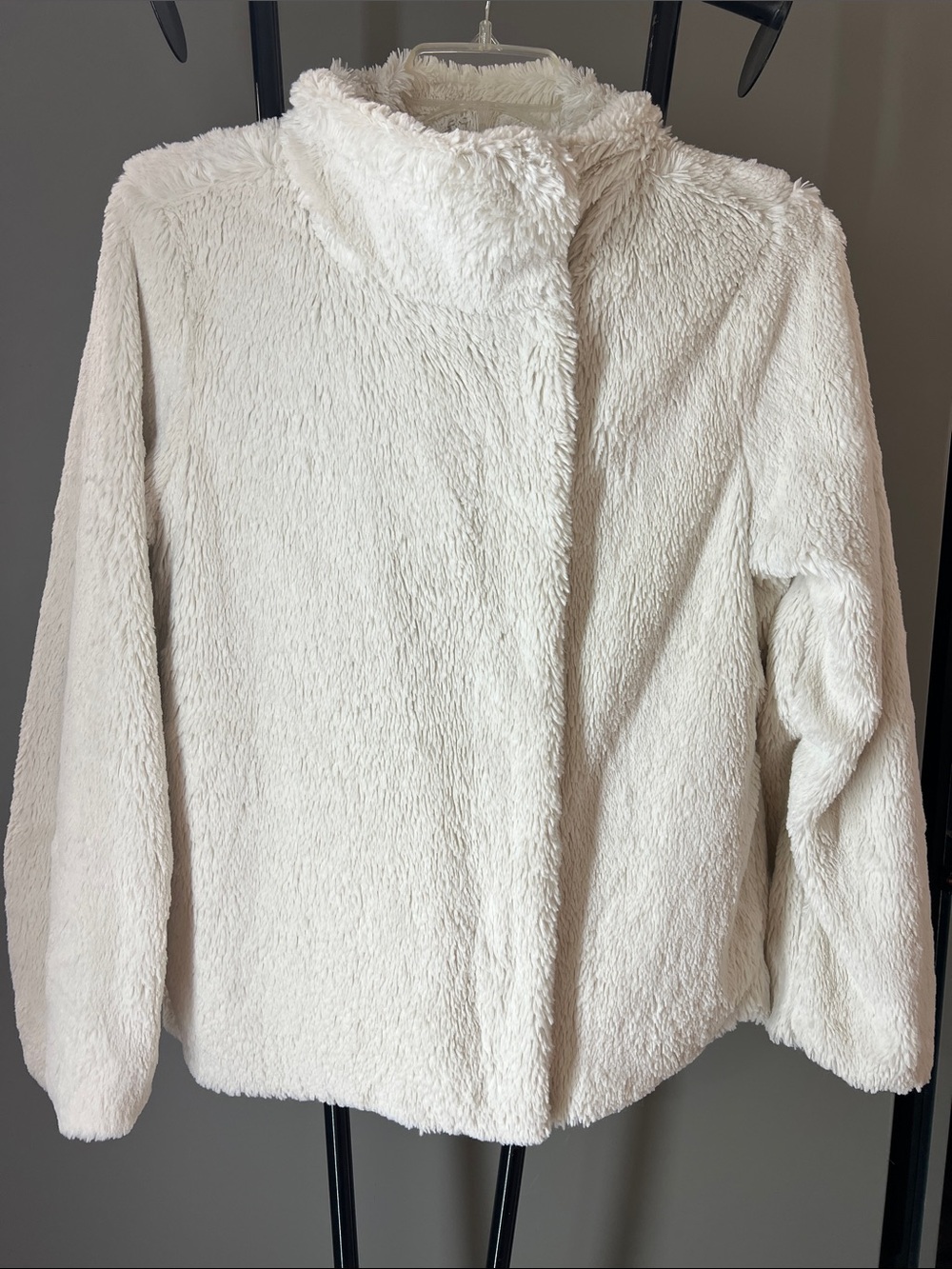 Patagonia Cream Plush Fleece Jacket
